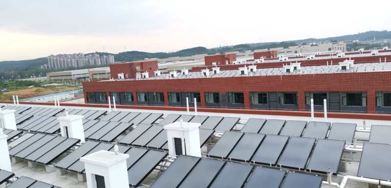 长虹智能工业园太阳能供热项目